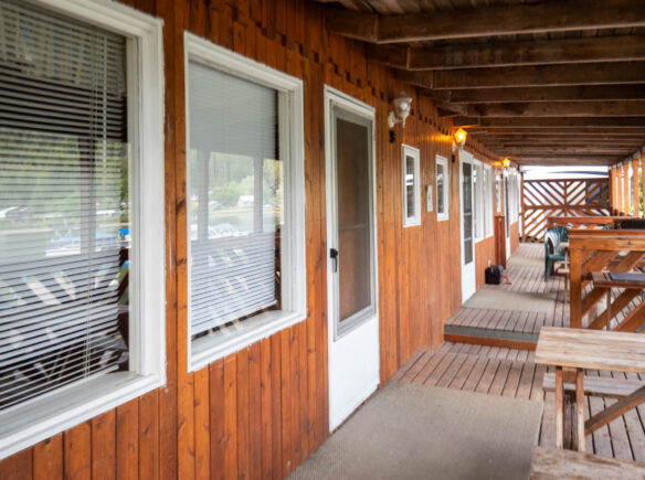 White Lake RV & Fishing Resort waterfront cabins